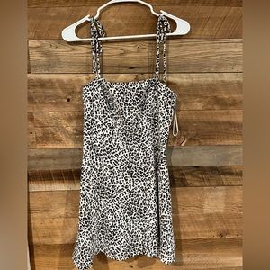 Princess polly cheetah print mini dress NEVER WORN